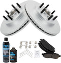 Front Brake Pad & Rotor Kit Ceramic G-Coated - F-150/Mark LT