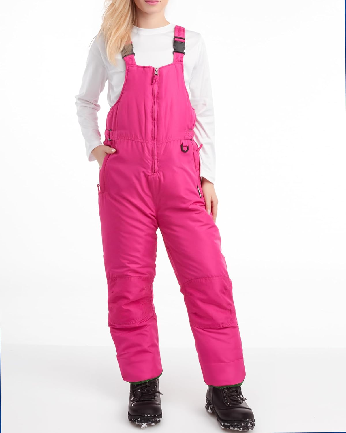 Perry Ellis Kids Snow Bib - Insulated Waterproof Winter Pants