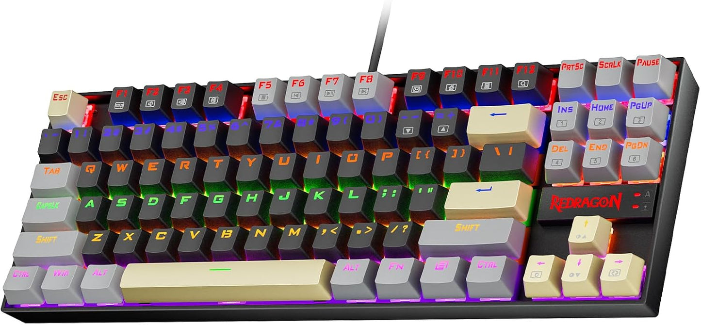Redragon K552 Mechanical Gaming Keyboard with LED Lighting