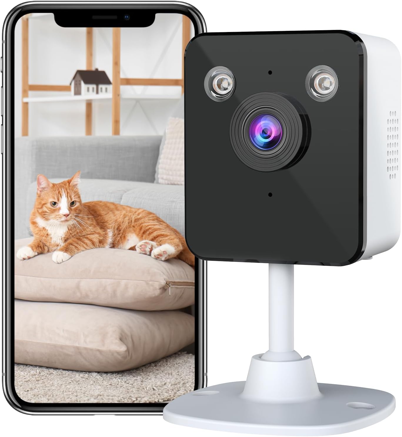 JAIOTlink 2K WiFi Security Camera: Crystal Clear Monitoring