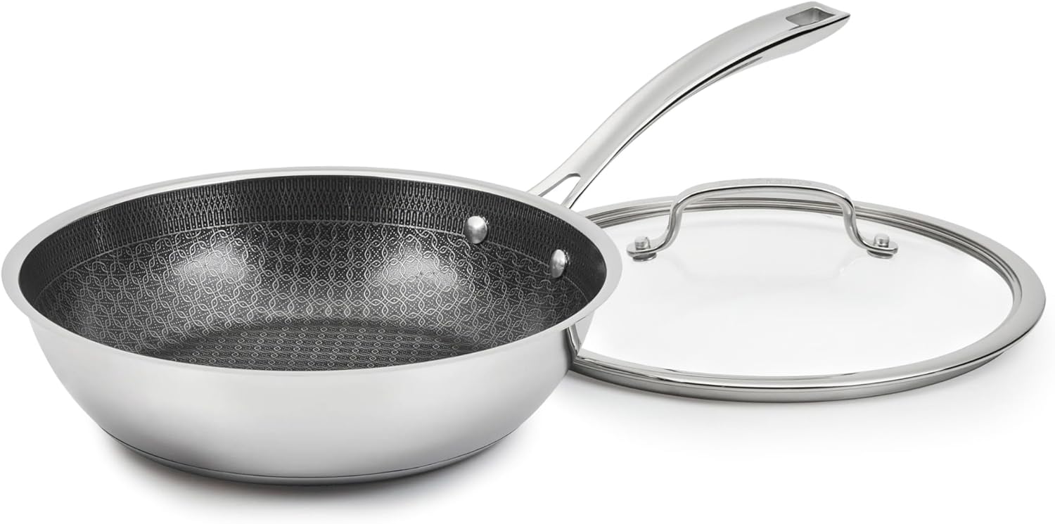 Cuisinart FusionPlus Nonstick Deep Fry Pan with Cover, 10.25 in
