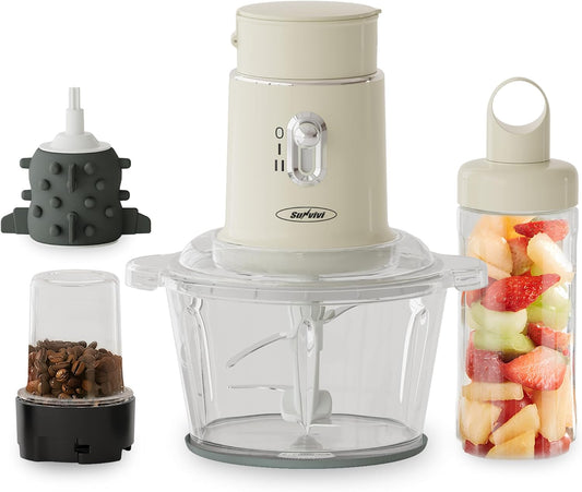 Sunvivi 4-in-1 Blender: Grind, Peel, Juice Efficiently!