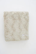 Feather Extra Large Faux Fur Throw Blanket 60x80 in - Ultra Soft