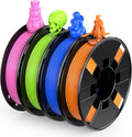 ENTINA 4 Colors PLA 3D Printer Filament Bundle - Consistent