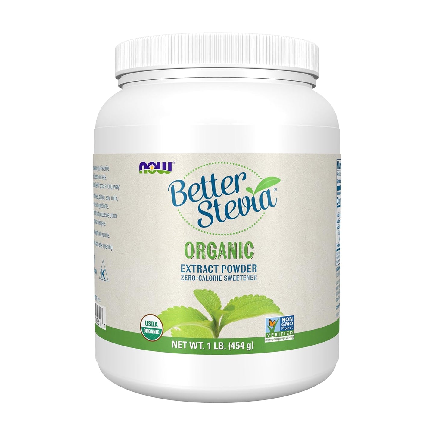 NOW Foods BetterStevia Organic Zero-Calorie Extract Powder Review