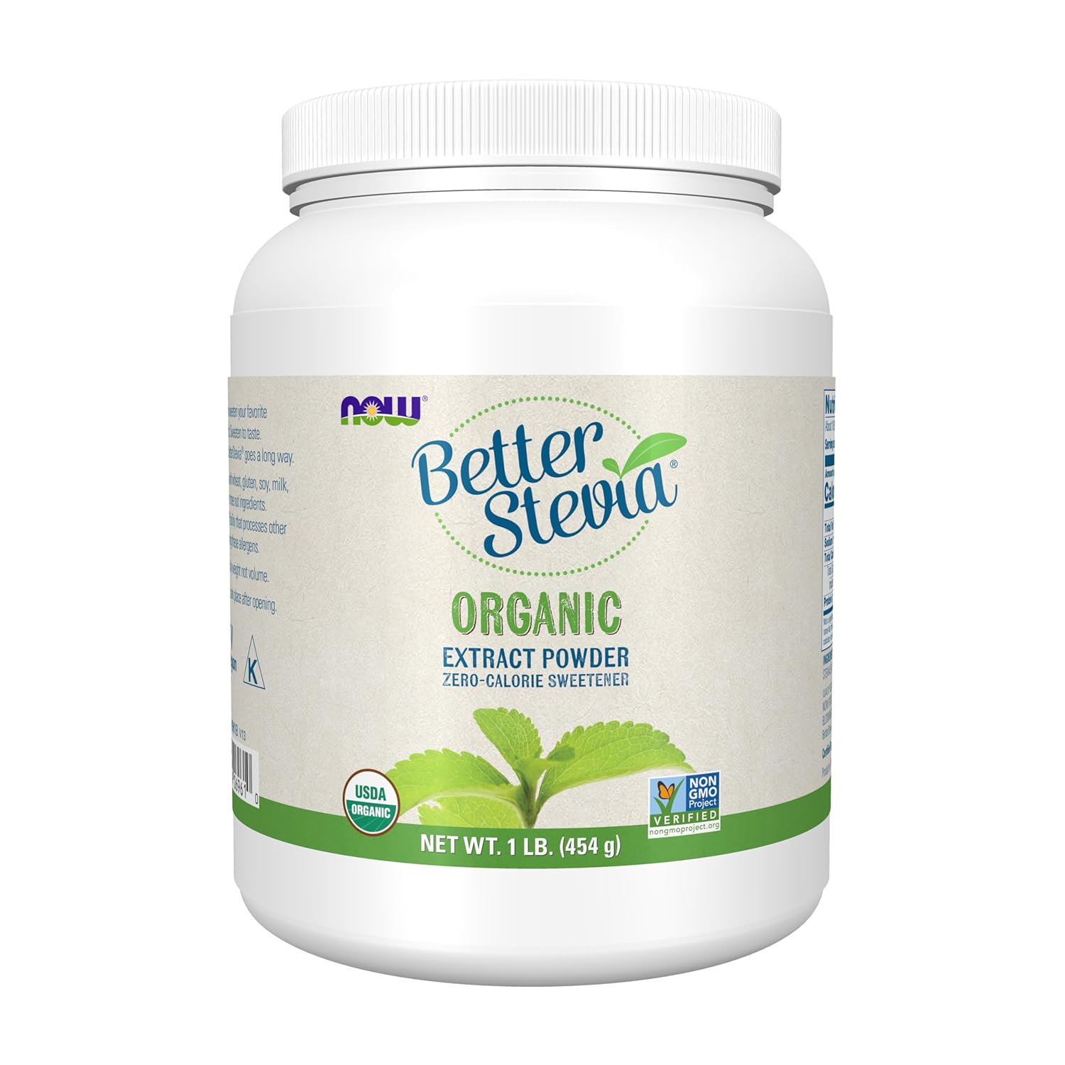 NOW Foods BetterStevia Organic Zero-Calorie Extract Powder Review