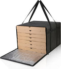 Insulated Pizza Delivery Bag 24 x 24 x 14 in - Large Pizza Warmer Bag