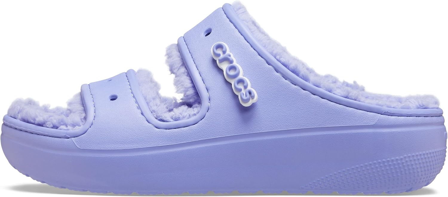 Classic Cozzzy Platform Sandals: Fuzzy Slippers for All