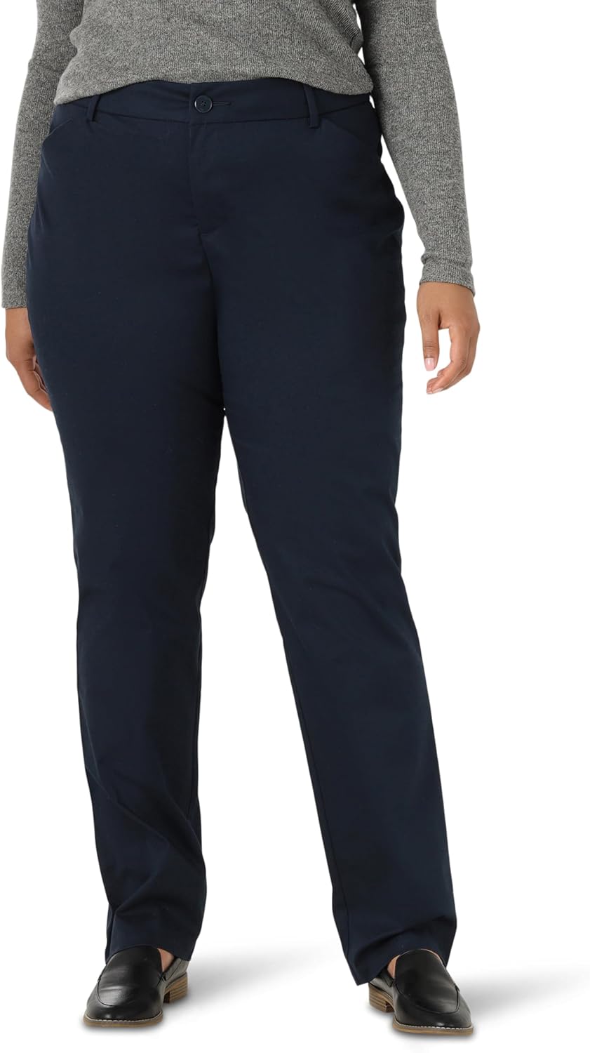 Lee Women's Plus Size Relaxed Fit All Day Straight Leg Pant Review