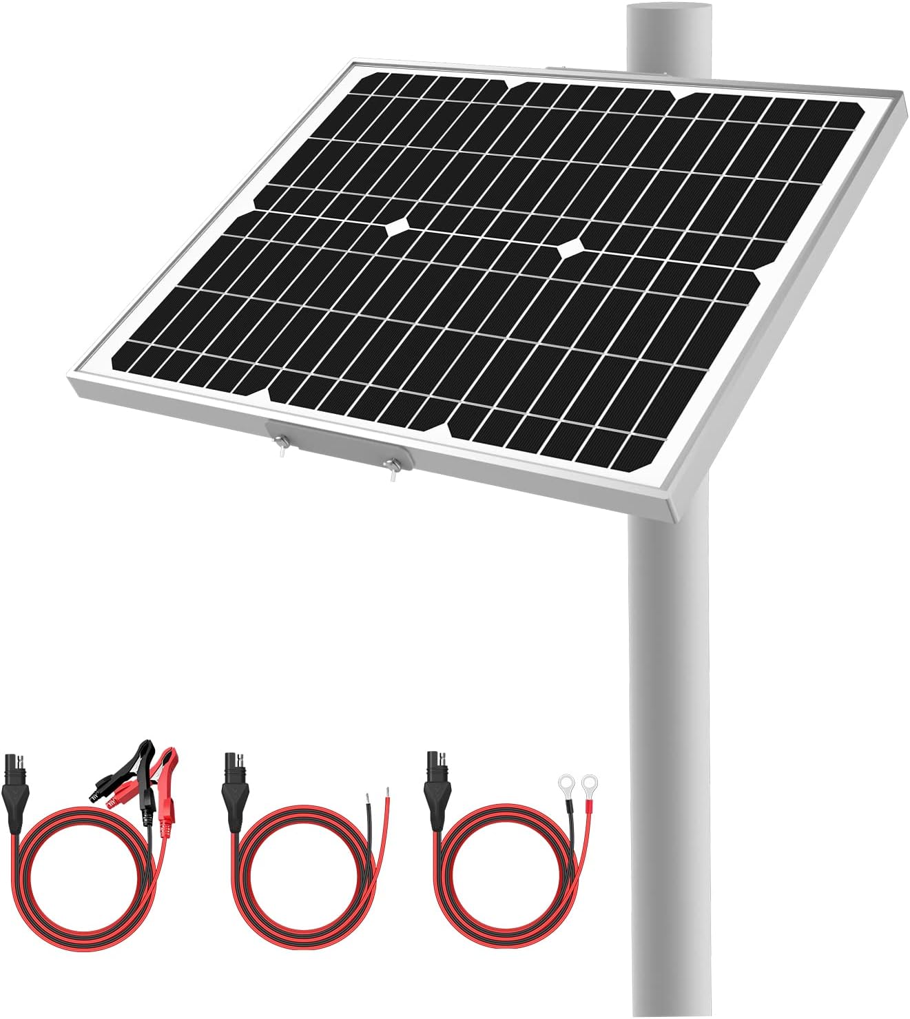 12V Waterproof Solar Battery Trickle Charger with MPPT Technology