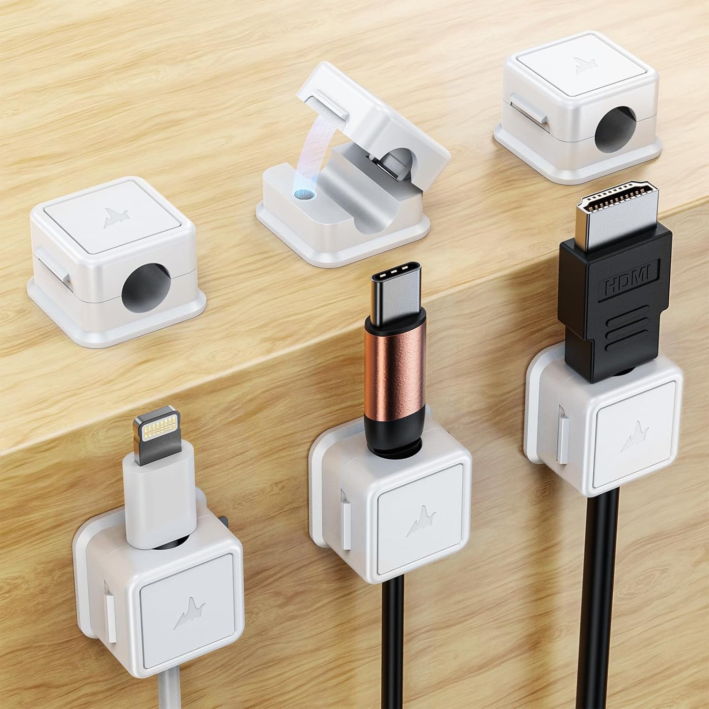 ShanJieXing Magnetic Cable Clips - Tidy Cords Effortlessly