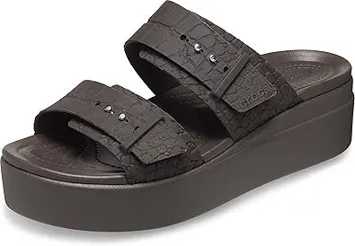 Crocs Women's Brooklyn Buckle Low Wedge Platform Sandals Review