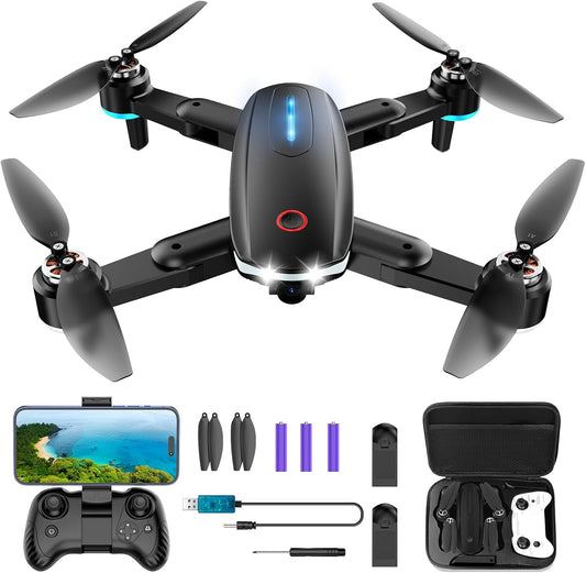 Altitaco Mini Drone: HD Camera, Brushless Motor, One Key Take Off, Altitude Hold