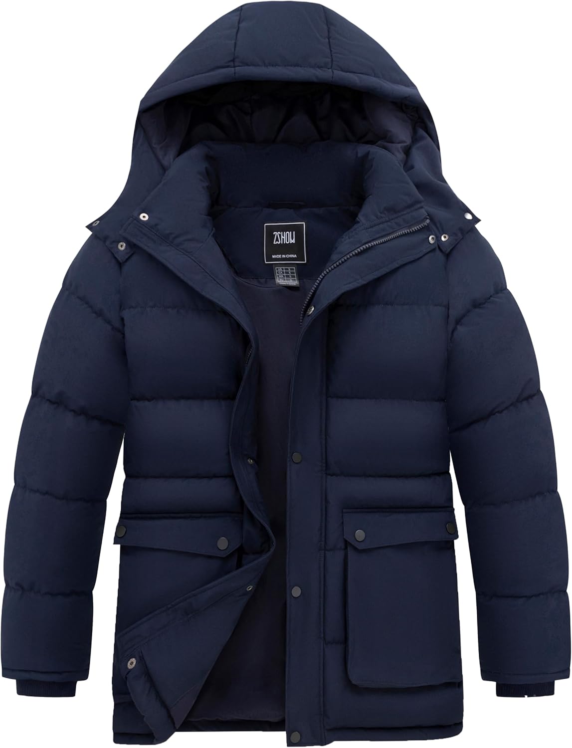 ZSHOW Waterproof Puffer Coat: Warm & Windproof!