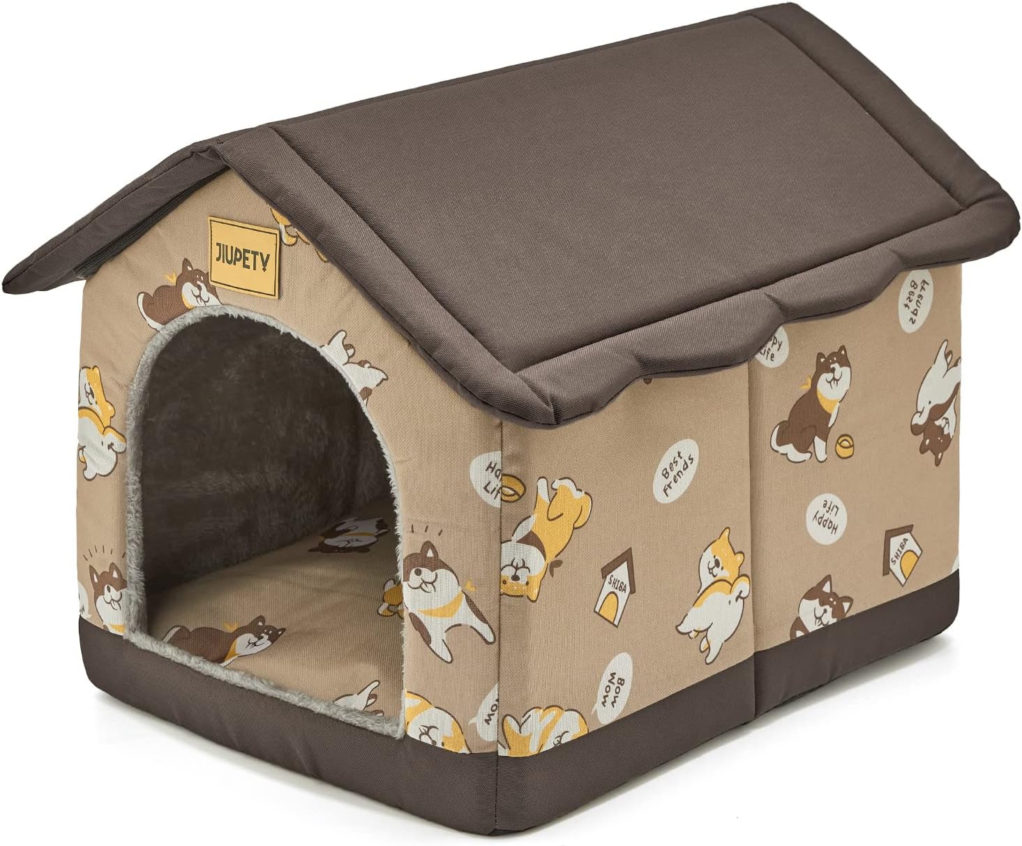 Jiupety Indoor Dog House XL Size for Medium and Large Dogs