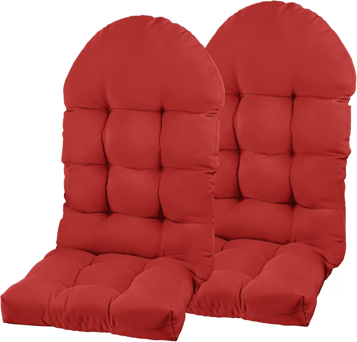 Adirondack Chair Cushion for High Back Rocking Chairs, Red