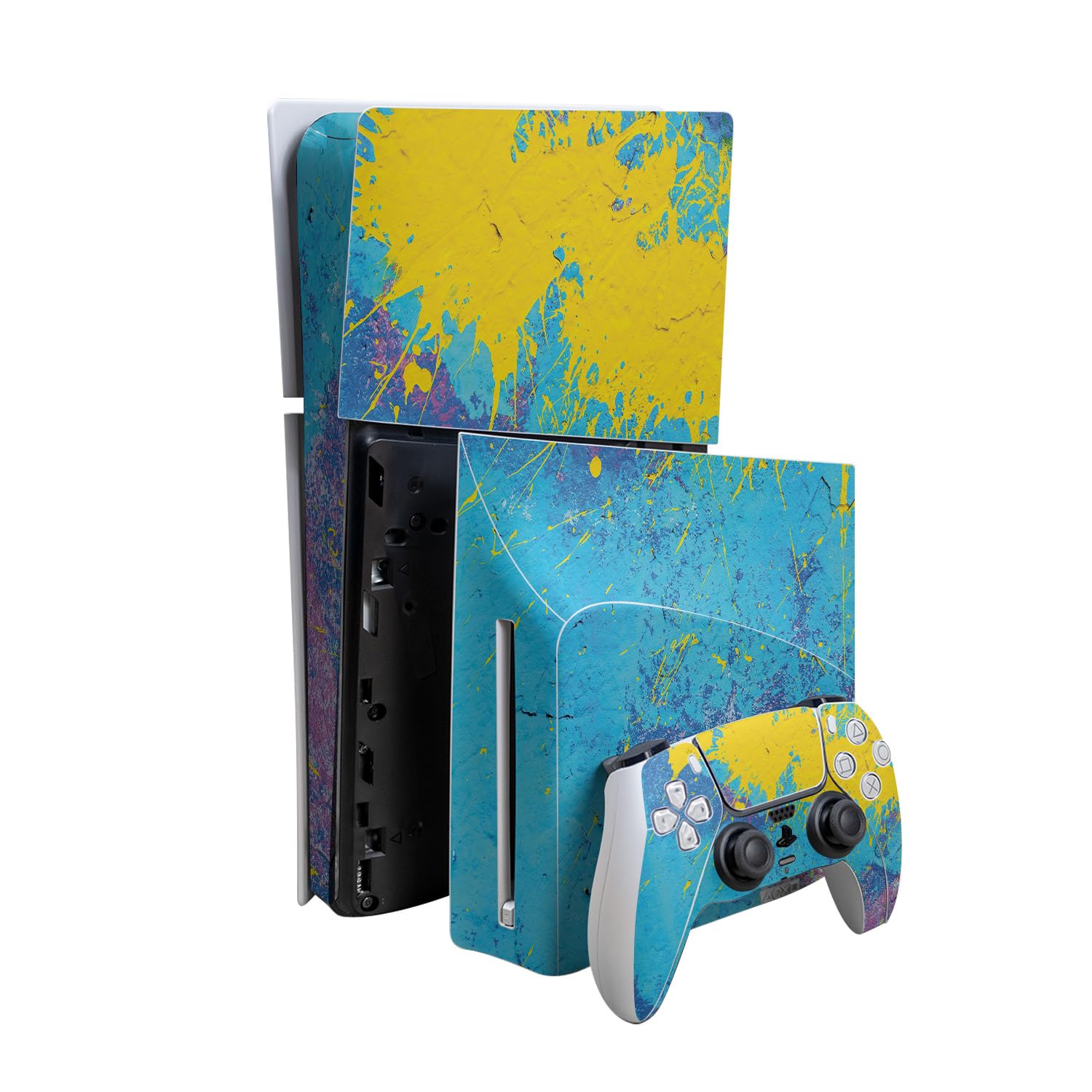 PS5 Slim Skin Bundle - Premium Vinyl Wrap
