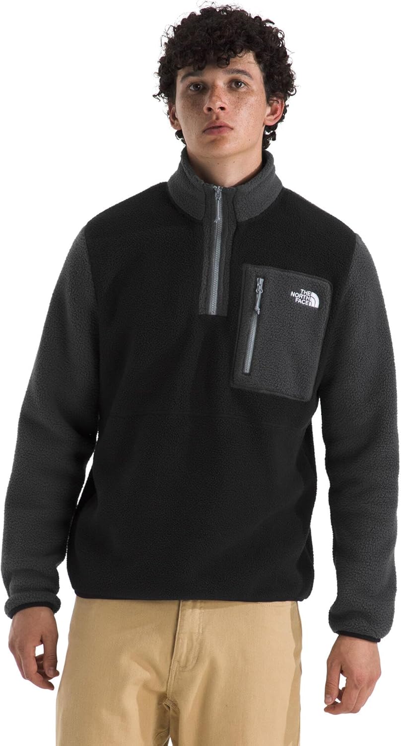 Men's Yumiori Quarter Zip Jacket - Lightweight Fleece Coat