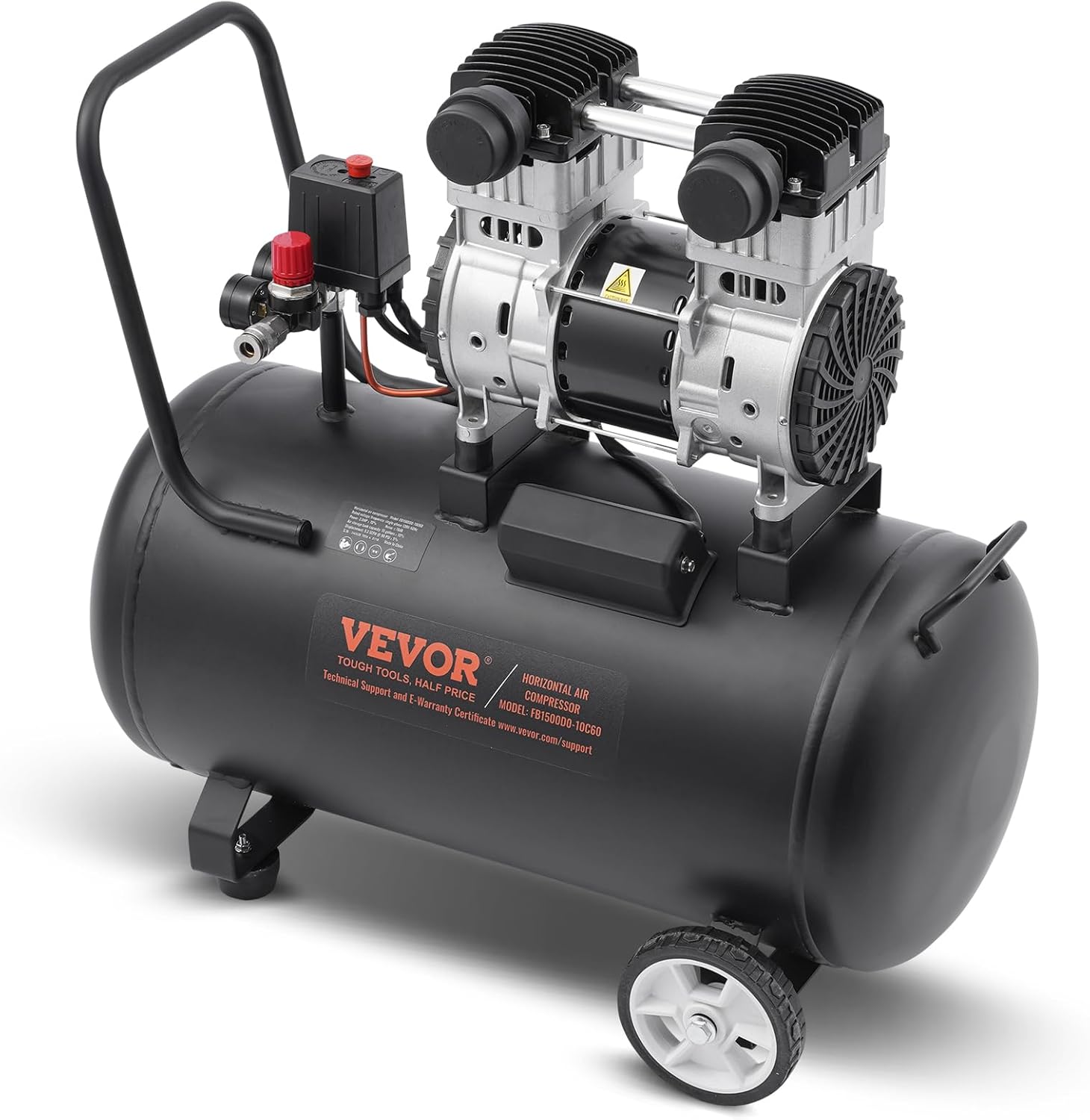 VEVOR 15 Gallon Air Compressor for Auto Repair and Painting