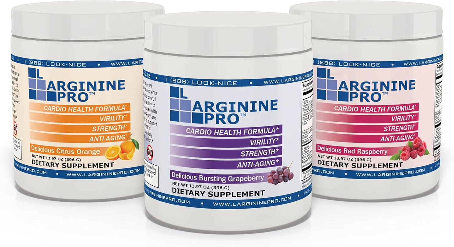 L-Arginine Pro Drink Mix for Enhanced Nitric Oxide Production