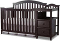 Berkley 4-in-1 Crib and Changer - Convertible Nursery Bed