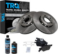 Front Brake Pad and Rotor Kit for 2000-2006 Audi A4 - Ceramic Combo