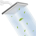 Hibbent 8 in High Pressure Rain Shower Head - Chrome