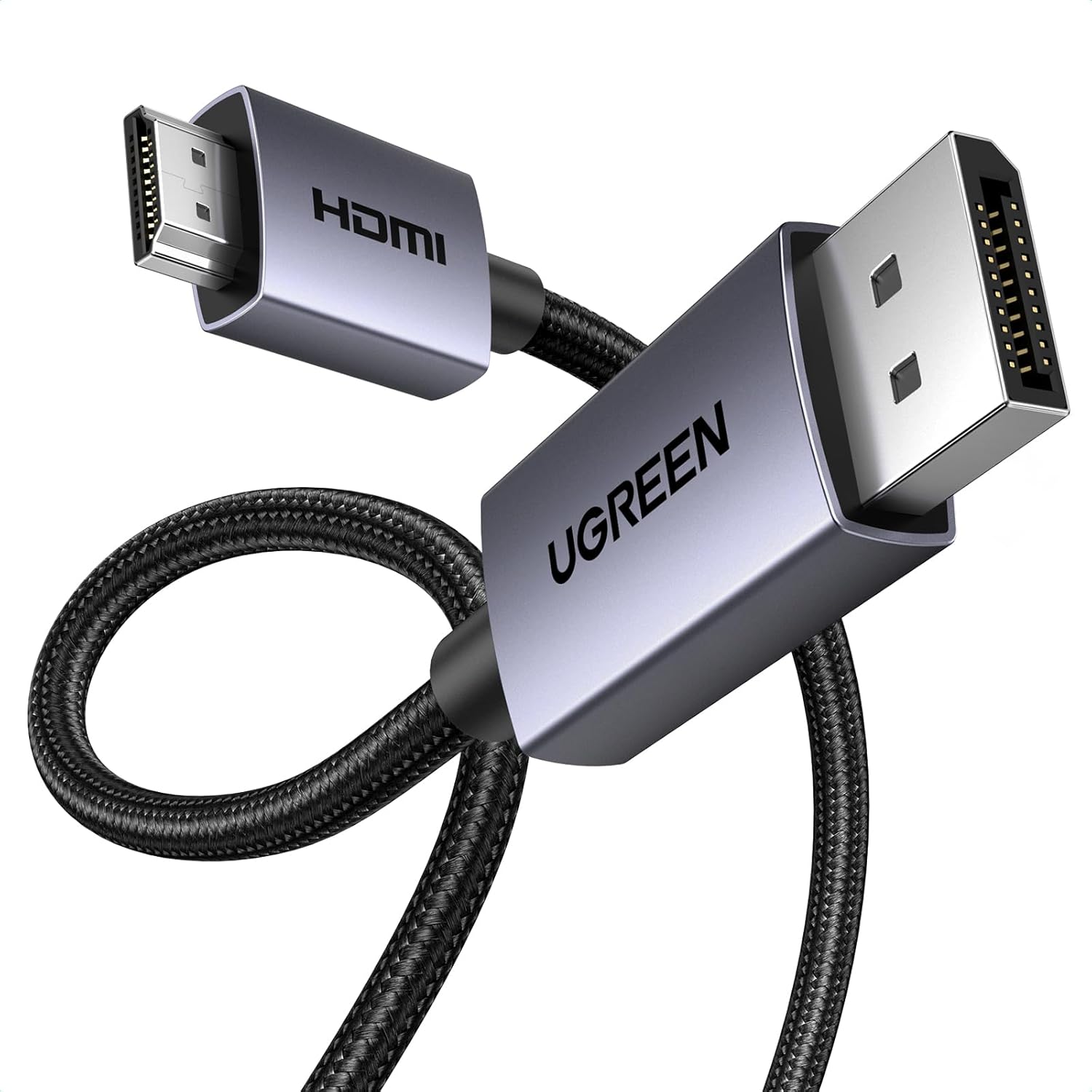High-Performance 4K DisplayPort to HDMI Cable