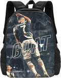 16.5in Ronaldo Adult Black Laptop Backpack - Lightweight Daily Bag