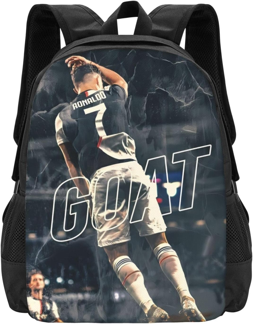 Ronaldo Adult Simplicity Backpack for Daily Use, 16.5 Inch