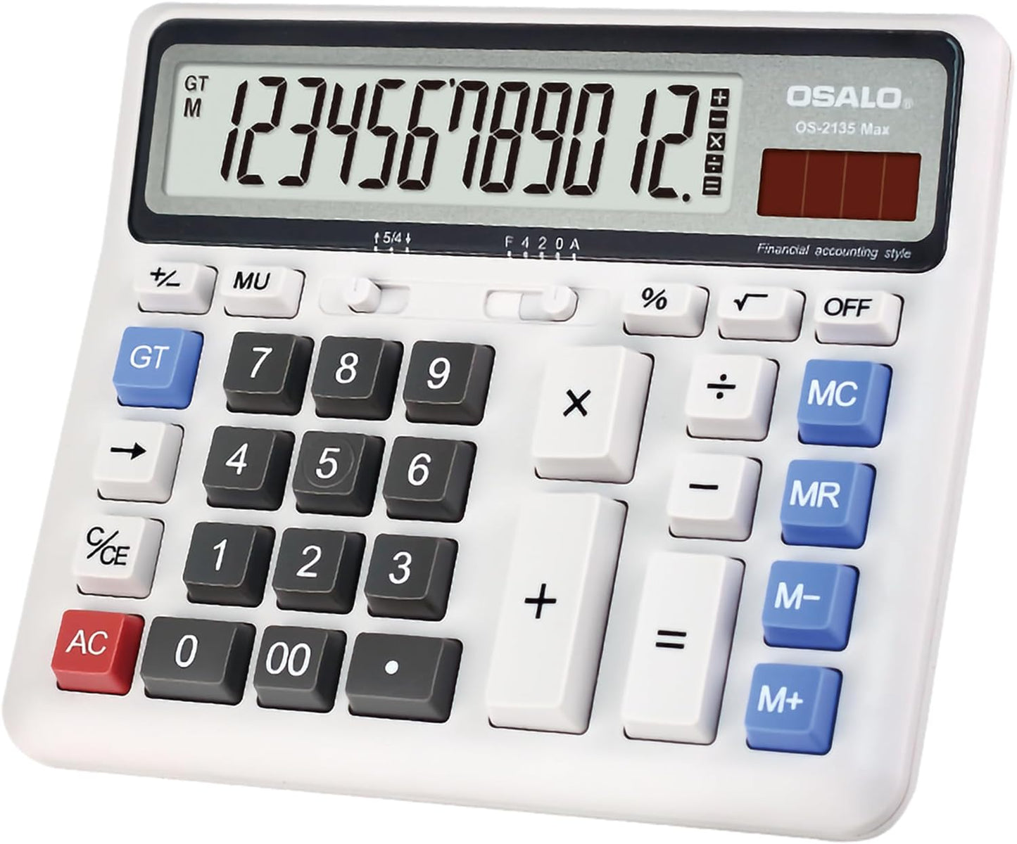 Large Display Desktop Calculator - Easy Numbers for Effortless Calculation