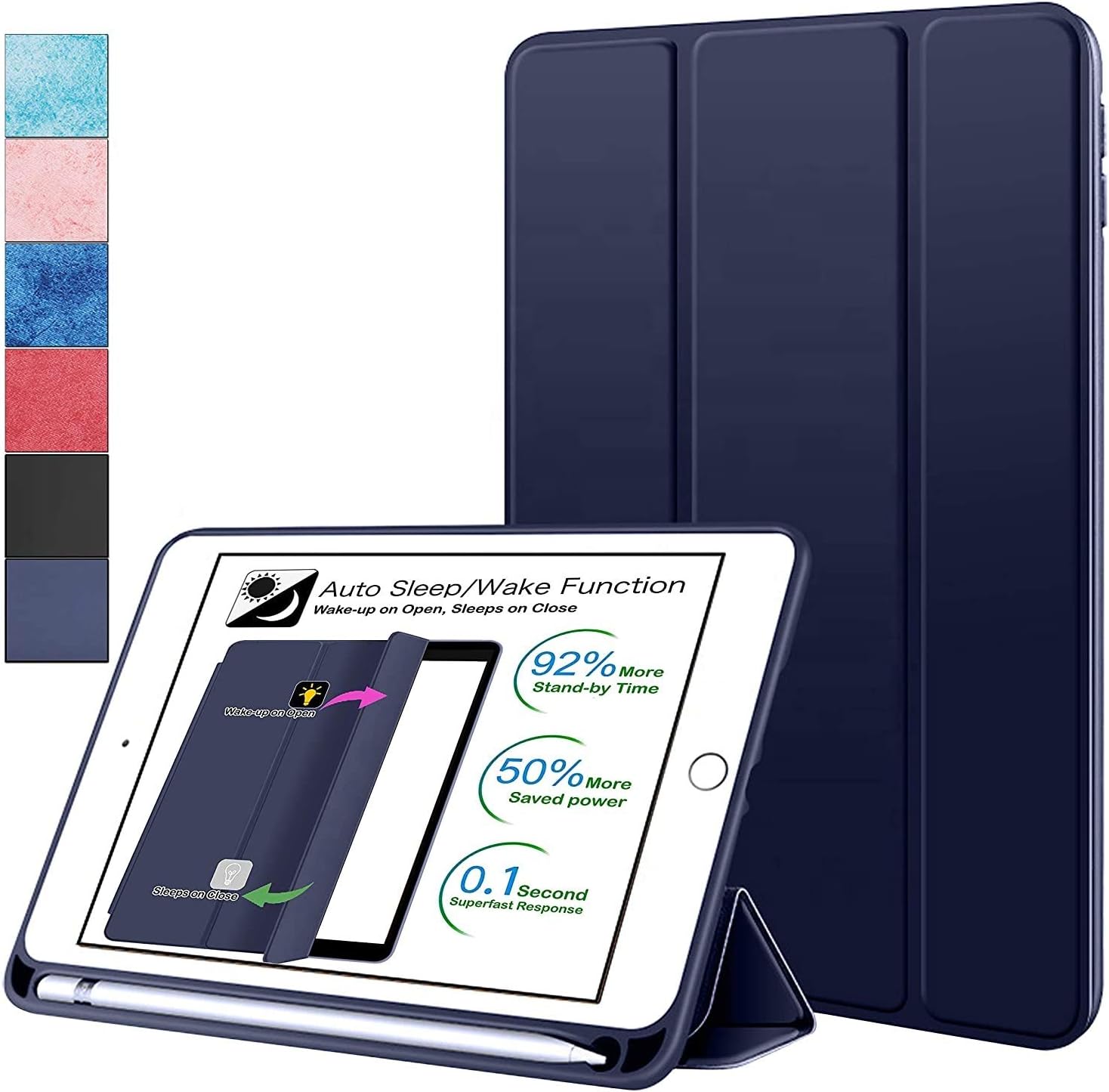 DuraSafe iPad PRO 11 Inch 1st Gen Case with Pencil Holder