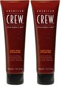 AMERICAN CREW Men's Hair Gel Light Hold - Natural Shine, Non-Flaking