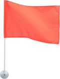 Seachoice Heavy-Duty Marine Nylon Orange Ski Flag w/ 24-in Pole