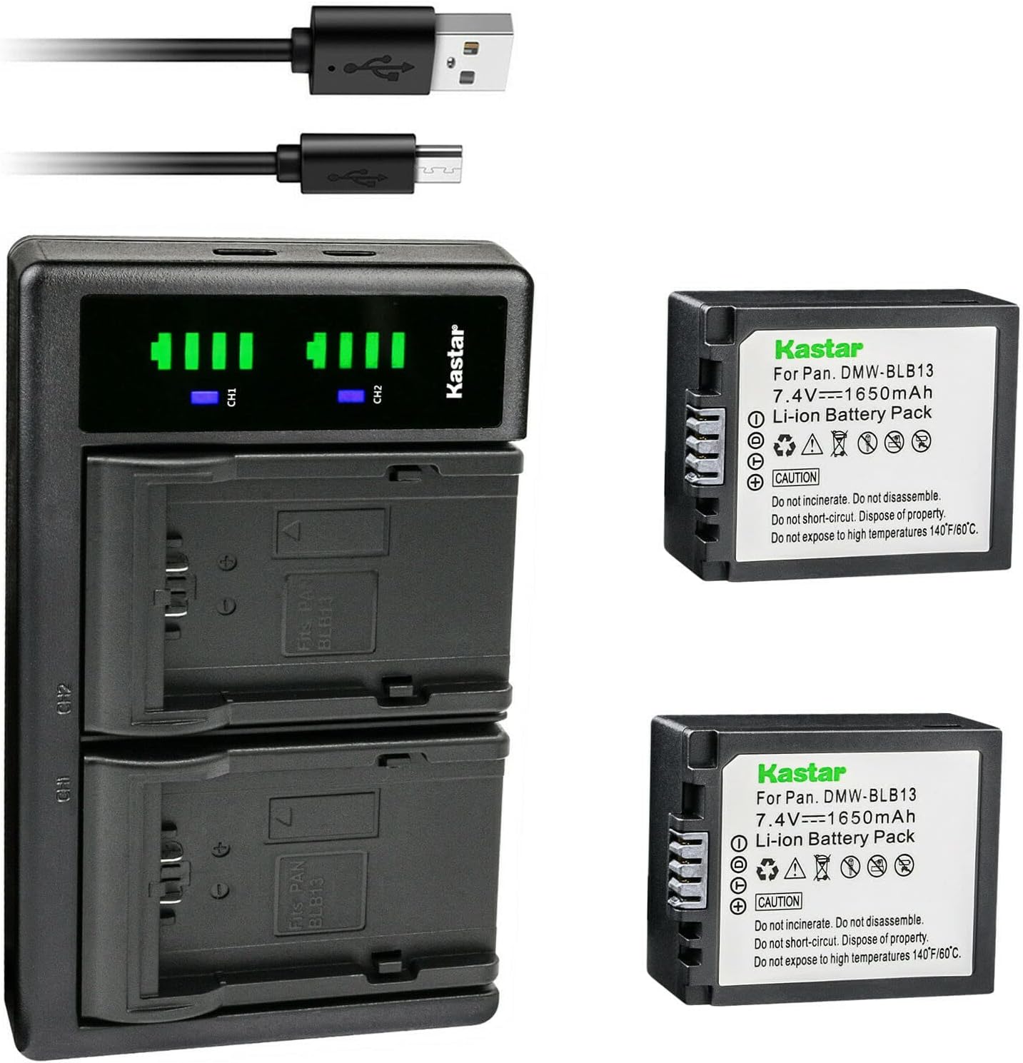 Kastar 2-Pack DMW-BLB13 Battery and LTD2 USB Charger Review