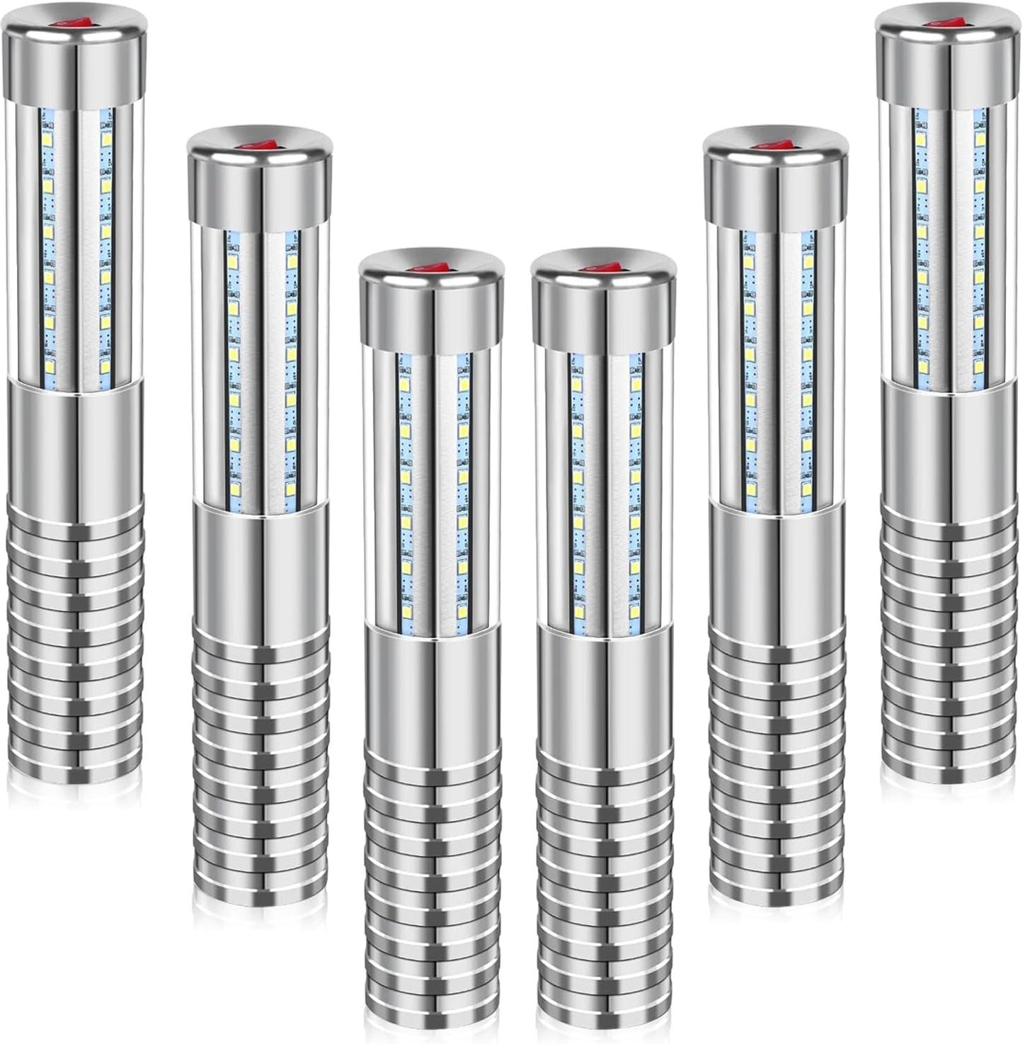 6 PCS Strobe Baton Light for Parties and Events - Reusable Sparklers