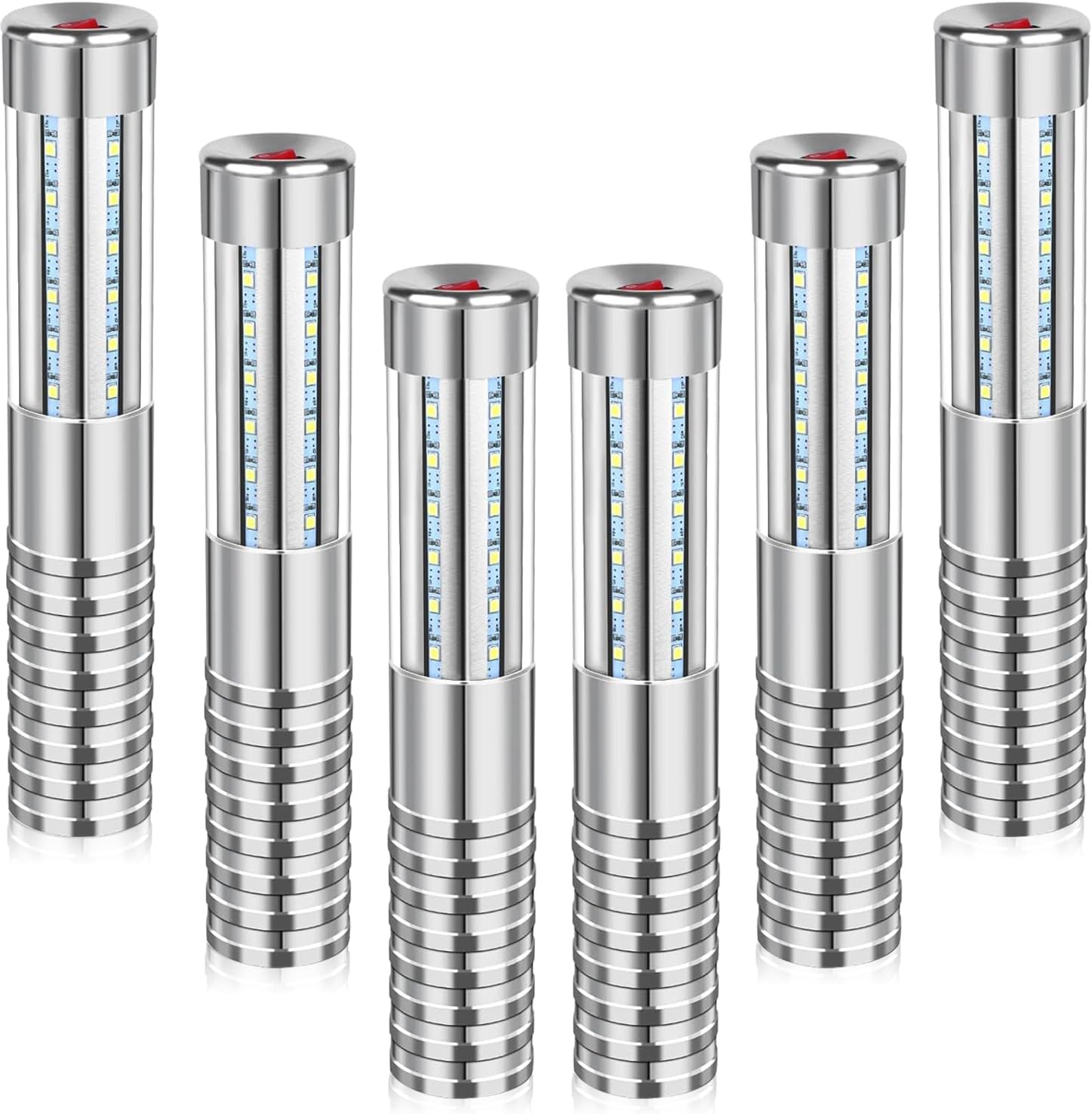 6 PCS Strobe Baton Light for Parties and Events - Reusable Sparklers