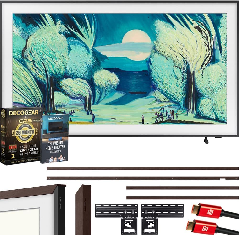 Samsung QN65LS03FA 65in The Frame QLED 4K AI TV Bundle Review