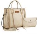 Wrangler Tote Bag for Women Western Cowhide Purse and Wallet Set