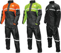 Motorcycle Rain Suit Stormrider SR 6000 Orange/Black - Waterproof