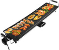 Electric Nonstick Extra Larger Griddle Grill 35in - Teppanyaki BBQ
