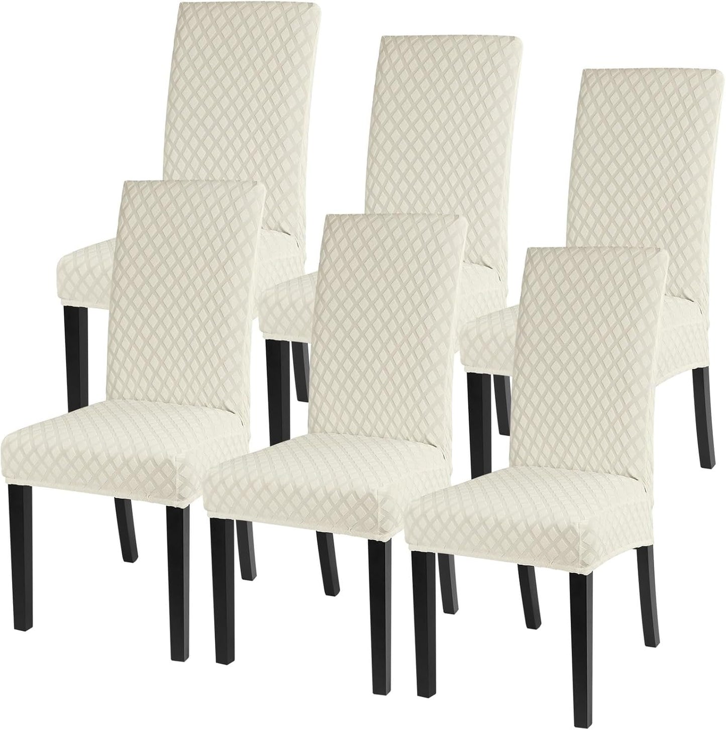 SearchI Dining Room Chair Covers Set of 6 for Elegant Protection