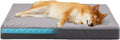 Memory Foam Large Dog Bed with Cooling Gel - Orthopedic Support