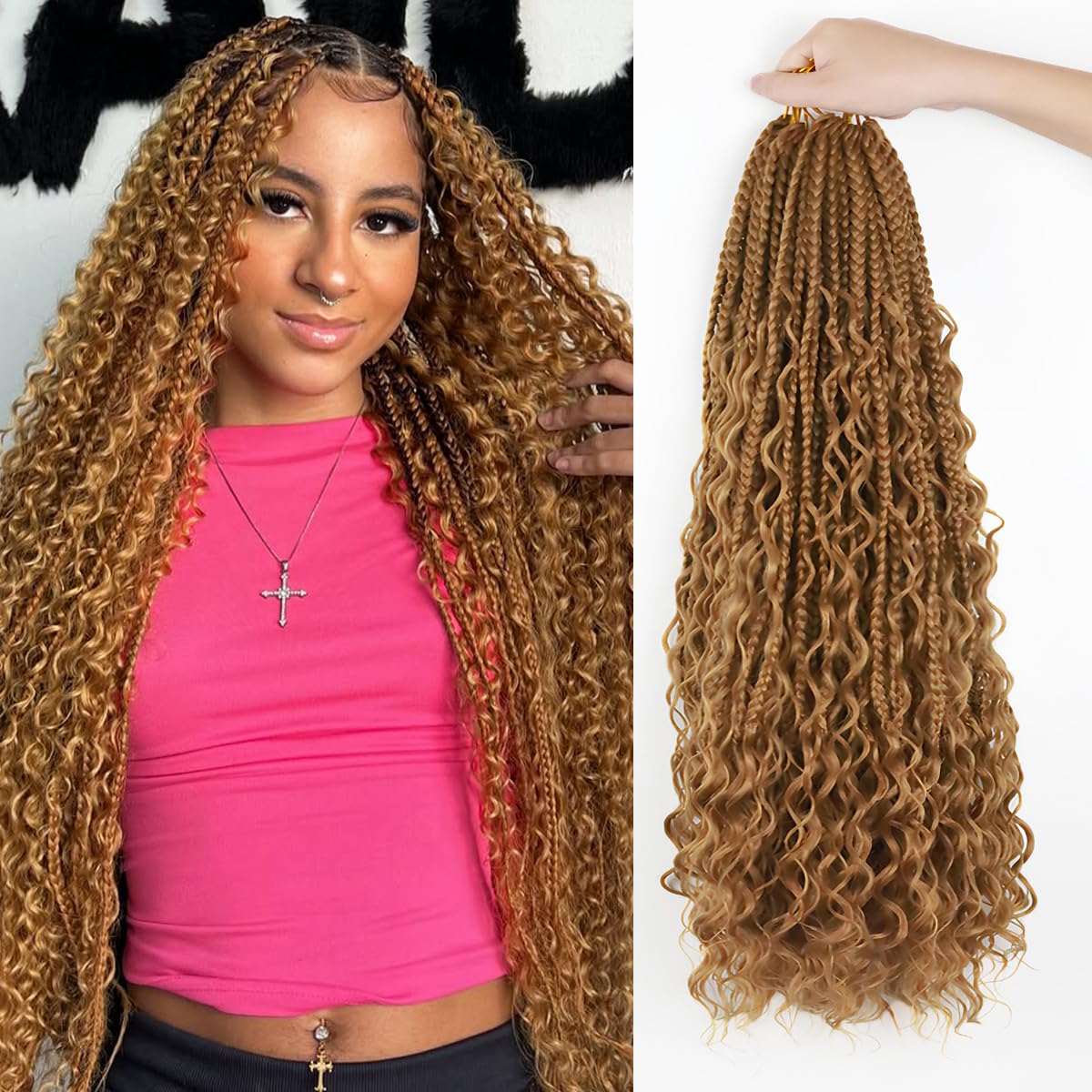 Boho Box Crochet Braids Human Hair for Stylish Looks