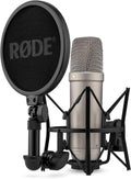 Rode NT1 5th Generation Condenser Microphone - Studio-Grade USB/XLR