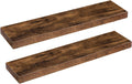 Floating Shelves for Wall 31.5 in Set of 2 - Invisible Brackets