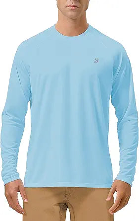 Roadbox Mens UPF 50+ UV Sun Protection Long Sleeve Shirts