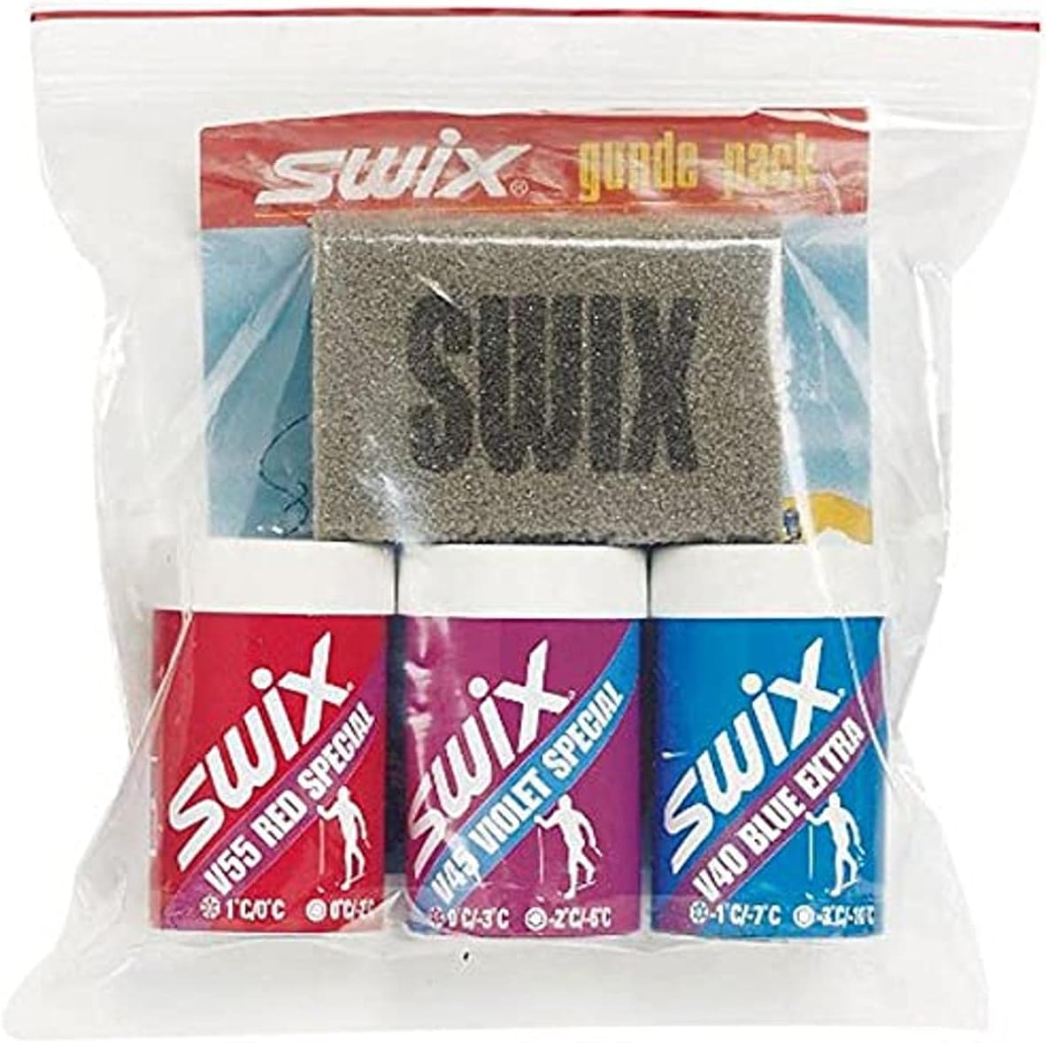 Swix Classic Nordic Ski Wax Pack - 3 Kick Wax for Superior Performance