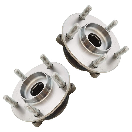 TRQ Front Wheel Bearing & Hub Assembly Set for Mazda 6 & CX-5