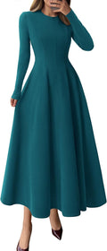 PRETTYGARDEN Cocktail Dresses for Women 2025 Elegant Classy Midi